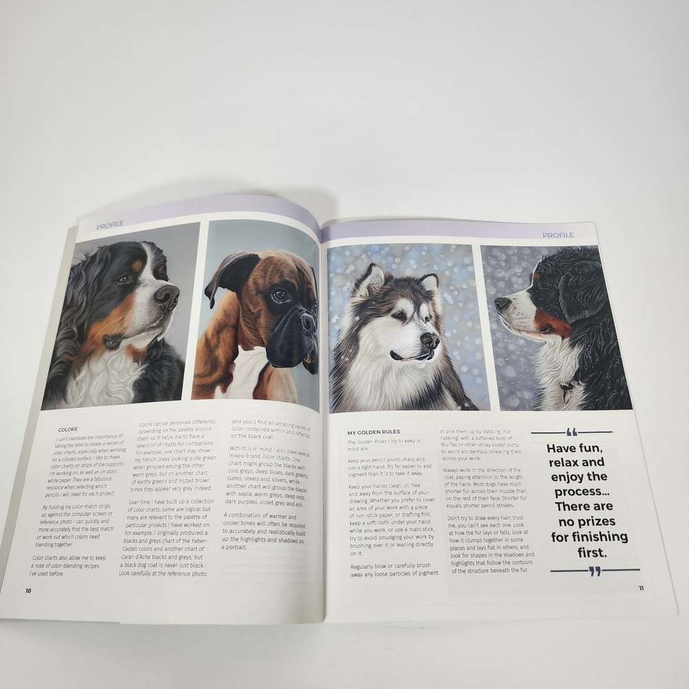 Color Magazine August 2018 By Ann Kullberg Colored‎ Pencil Art - Picture 5 of 5
